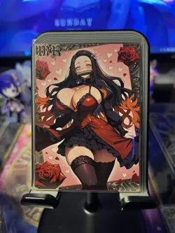 Goddess Story Metal Card Serialized Anime Waifu Random Serial # - Image 1