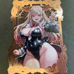 Goddess Story Gold METAL Card - Random Serial Number #/100! Marin Dress Up - Image 1