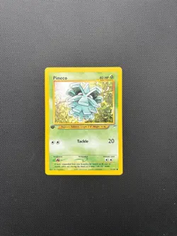 Pokemon Card Neo Destiny 1st Edition Pineco 77/105 WOTC Near Mint! - Image 2