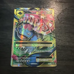 Pokemon TCG M Venusaur EX Full Art Holo Ultra Rare Card 100/108 Evolutions NM 🔥 - Image 1