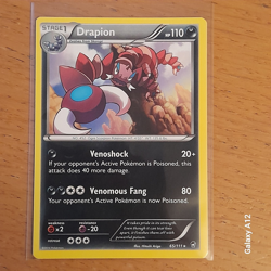 Pokemon Card Drapion 65/111 Furious Fists - Image 1