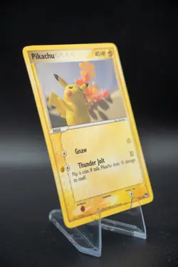 Pikachu 16/17 Pokemon TCG Card POP Series 2 Near Mint NM/LP Common Yuka Morii - Image 5