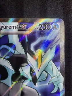 Pokemon TCG Black Kyurem EX Surging Sparks 218/191 Full Art Ultra Rare Holo Card - Image 5