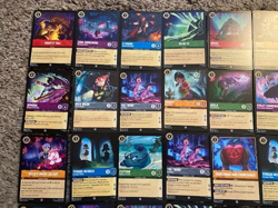 2025 DISNEY LORCANA WHISPERS IN THE WELL 62 COMMON BULK CARD LOT EN 10 - Image 2