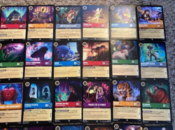 2025 DISNEY LORCANA WHISPERS IN THE WELL 62 COMMON BULK CARD LOT EN 10 - Image 3