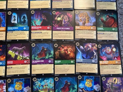 2025 DISNEY LORCANA WHISPERS IN THE WELL 62 COMMON BULK CARD LOT EN 10 - Image 5