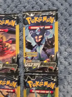 Pokemon Sun & Moon Ultra Prism TCG 3 Card Pack (4 Packs) - Image 3