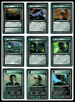 Star Trek - Enhanced First Contact ~ Complete Set (16 cards) Pack Fresh!!! - Image 1