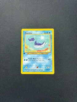 Pokemon Card Neo Destiny 1st Edition Mantine 74/105 WOTC - Image 2