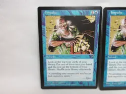 IMPULSE X2 MAGIC THE GATHERING VISIONS VINTAGE MTG CARD #380 - Image 3