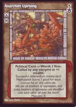 Anarchist Uprising x10 VTES JYHAD SW Sabbat War - Image 1
