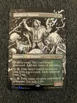 Magic The Gathering MTG - Deathrite Shaman Foil - Secret Lair Countdown Kit - Image 1