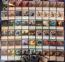 MTG - SLIVER AGGRO DECK - MEGANTIC, TOXIN, NECROTIC, SINEW, METALLIC MIMIC ~ - Image 1