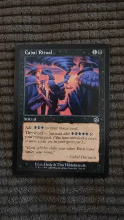 Magic: the Gathering / MtG Cabal Ritual x1 Torment - Image 1
