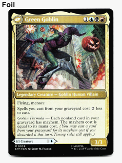 Norman Osborn (FOIL) - [Marvel's Spider-Man] MTG Magic 💧 - Image 2