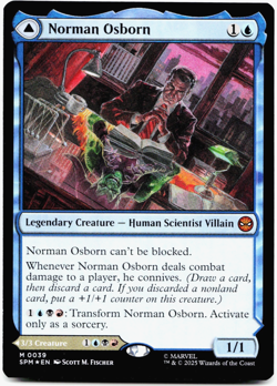 Norman Osborn (FOIL) - [Marvel's Spider-Man] MTG Magic 💧 - Image 3
