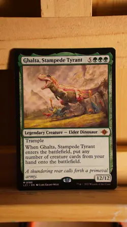 Ghalta, Stampede Tyrant - NM - Lost Caverns of Ixalan - MTG - Image 1