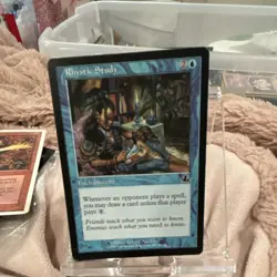 Magic: The Gathering Rhystic Study Prophecy #44 Enchantment Blue Common 2000 - Image 1