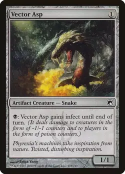 VECTOR ASP X 4 E/X+ SCARS OF MIRRODIN MAGIC THE GATHERING - Image 1