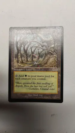 Gaea's Cradle Urza's Saga Regular MTG Magic The Gathering Legendary Land - Image 1