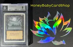 MTG 3rd Edition Revised 1994 Bad Moon BGS 9.0Q++ (Quad++) Mint Old School 93/94 - Image 4