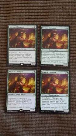 Magic: the Gathering / MtG Setessan Champion x4 Mixed Sets - Image 1