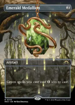 Emerald Medallion (Borderless) - Modern Horizons 3 (MH3) - Image 1