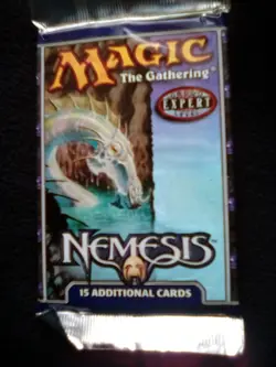 magic the gathering Nemesis booster pack - Image 1