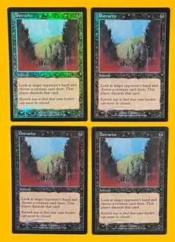 MTG OSTRACIZE (Foil) (x4) Urza's Legacy (OldManMTG 012-508) - Image 1