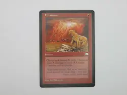 Firestorm - MTG Weatherlight Rare Reserved List Actual Pics Light/moderate play - Image 1