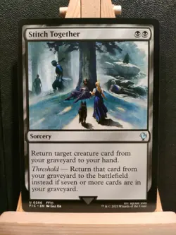Stitch Together - Final Fantasy Commander - Uncommon - NM (see pics) MTG - Image 1
