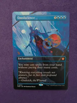 Omniscience (Borderless) - MTG - Foundations FDN - NM - Image 1