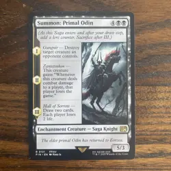 Summon: Primal Odin - FIN - NM - MTG - Image 1