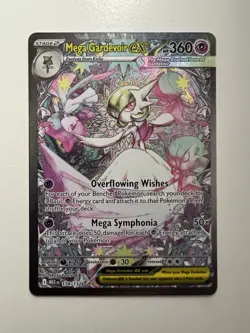 Pokemon Mega Gardevoir EX Holo TCG Card 178/132 Me01: Mega Evolution - Image 1