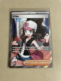Hilda Holo NM - Ink Error - 2025 S&V TCG Pokemon White flare- English - Image 1