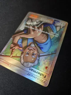 Fisherman Shiny Holo Rare Hidden Fates: Shiny Vault SV83/SV94 NM Pokemon TCG - Image 5