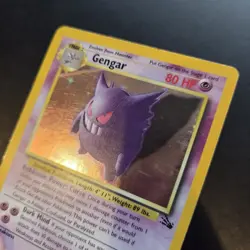 Pokemon Bundle - Gengar 5/62 Holo Rare Fossil WOTC - Image 3
