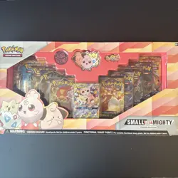 Pokemon TCG 151 143a/236 TEAM UP GRAIL SMALL BUT MIGHTY GX PREMIUM COLLECTION - Image 1