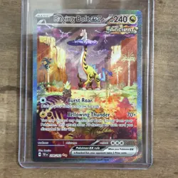 Pokemon Tcg Raging Bolt ex 208/162 Temporal Forces SIR Holo Rare Near Mint - Image 1