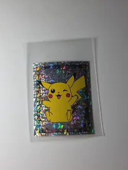Pokemon Pikachu #S6 Merlin Sticker Series 1 Topps Holo - Image 1