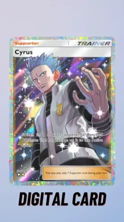 [FAST DELIVERY]Cyrus Full Art Space-Time Smackdown Pokemon TCG Pocket - Image 1