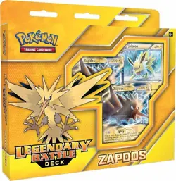 Legendary Battle Deck - Zapdos EX Sealed Pokemon Preconstructed Theme Decks - Image 1