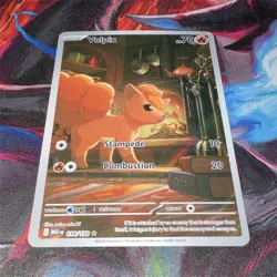 Pokemon Vulpix Illustration Rare Holo 138/132 Me01: Mega Evolution TCG - Image 1