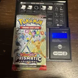 22.22g HEAVY - Pokemon TCG Prismatic Evolution Booster Pack!Possible GOD - Image 1