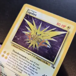 Pokemon Bundle - Zapdos 15/62 Holo Rare Fossil WOTC - Image 2