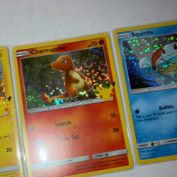 Pokemon 4x Holo McDonalds 2021 Pikachu Bulbasaur Charmander Squirtle PACK FRESH! - Image 2
