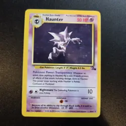 Pokemon Bundle - Haunter 6/62 Holo Rare Fossil WOTC - NM/Excellent - Image 1