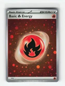 FIRE SVE 002 HD COSMOS HOLO SWIRL POKEMON TCG NM-LP - Image 1