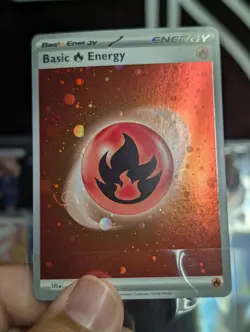 FIRE SVE 002 HD COSMOS HOLO SWIRL POKEMON TCG NM-LP - Image 4