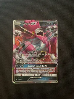 Hoopa GX 96/181 Holo Pokemon - Moderately Played - Pokemon TCG - Image 1
